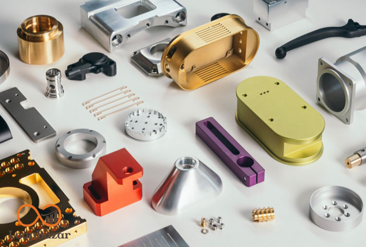 تولید قطعات کوچک صنعتی با دستگاه سیانسی (CNC) کوچک
