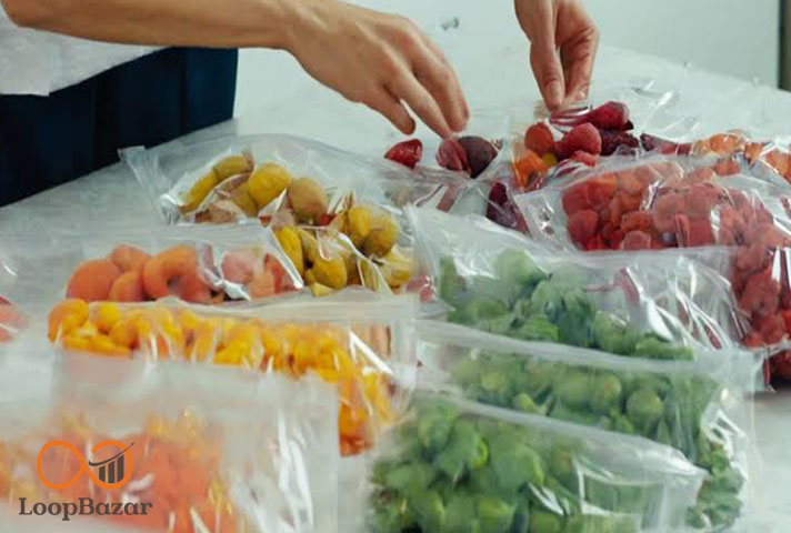 بسته‌ بندی و فروش سبزیجات تر و خشک